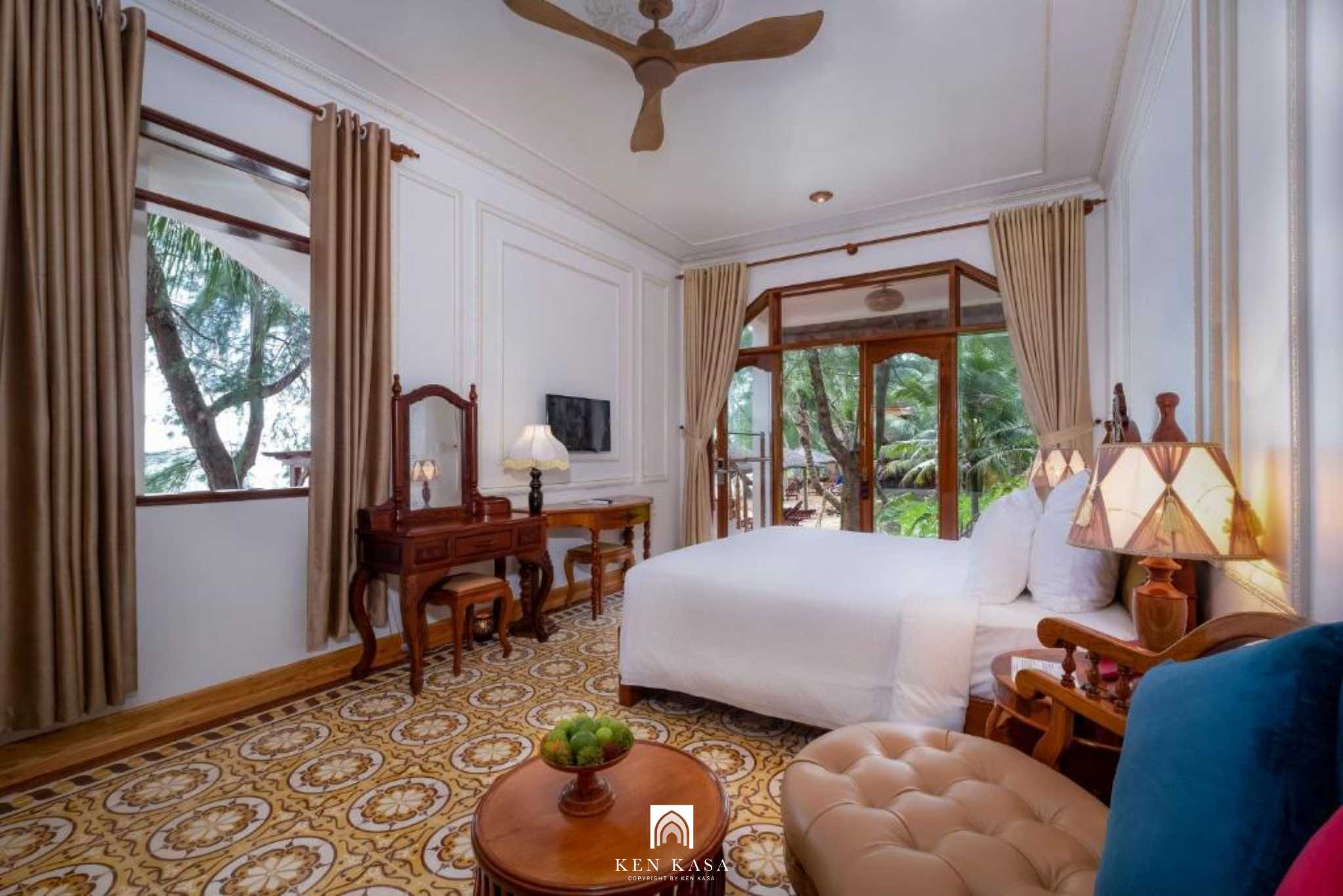 Thiết kế ph&ograve;ng tại Coco Palm Beach Resort & Spa